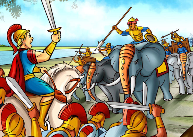 King Porus and Alexander the Great’s war