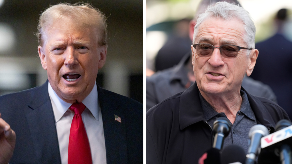 Robert De Niro over Trump criticism