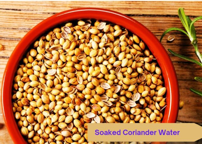 The Amazing Health Benefits of Drinking Soaked Coriander Water