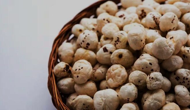Makhana is a great healthy snack.