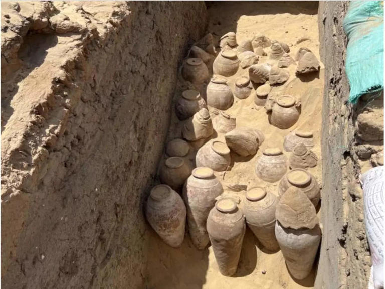 5000 Year Old Wine Jars Found in Egypt