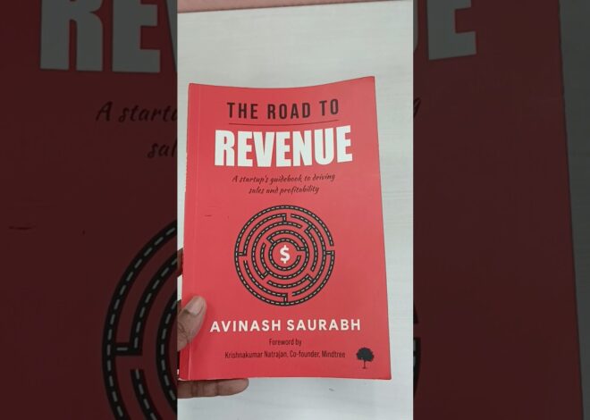 Serial Entrepreneur Avinash Saurabh Launches New Book The Road to Revenue